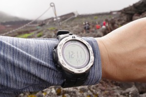 富士登山　腕時計