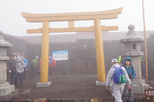 ２０１９　富士山　お鉢めぐり　浅間大社奥宮
