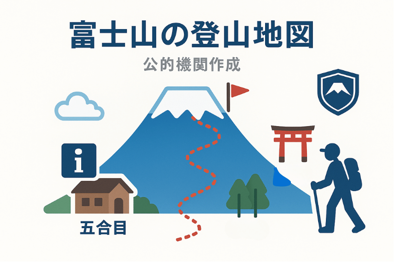 [無料]富士山地図－公的機関作成