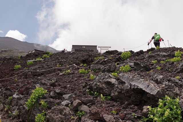 須走ルートの登山道の写真41