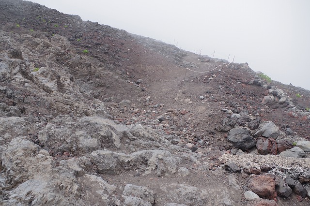 須走ルートの登山道の写真43