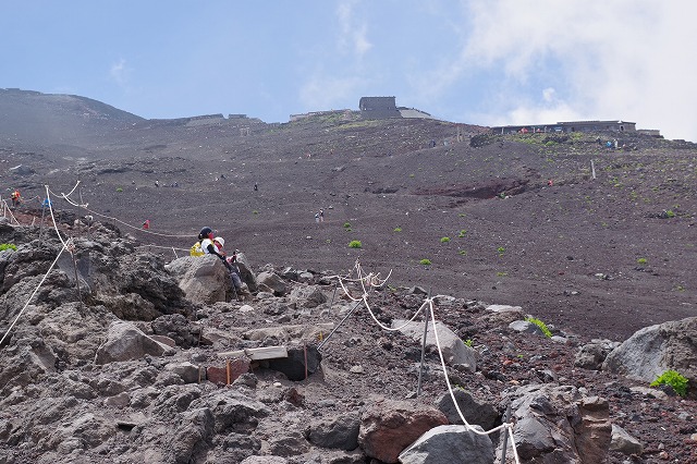 須走ルートの登山道の写真44