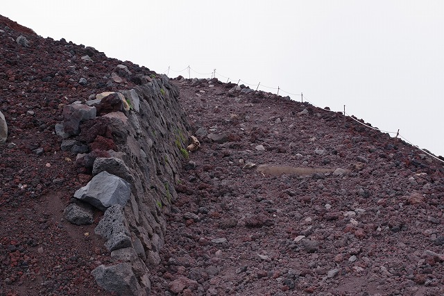 須走ルートの登山道の写真53