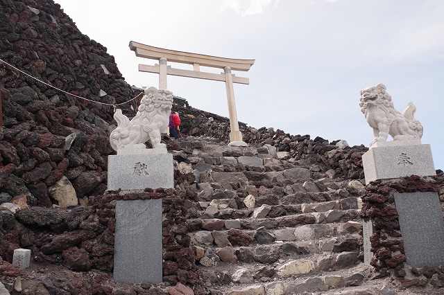 須走ルートの登山道の写真64