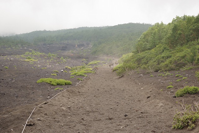 須走ルートの登山道の写真83