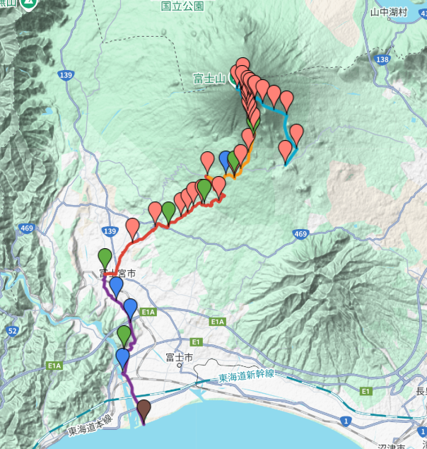 【海から富士山】ウミフジ|最古の登山道・最長の巡礼路を辿る